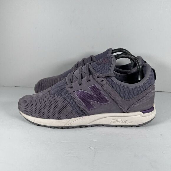 New Balance 247 Luxe Violet Lace Up Athletic Shoes Sneakers Women's Size 8.5 - Picture 3 of 8